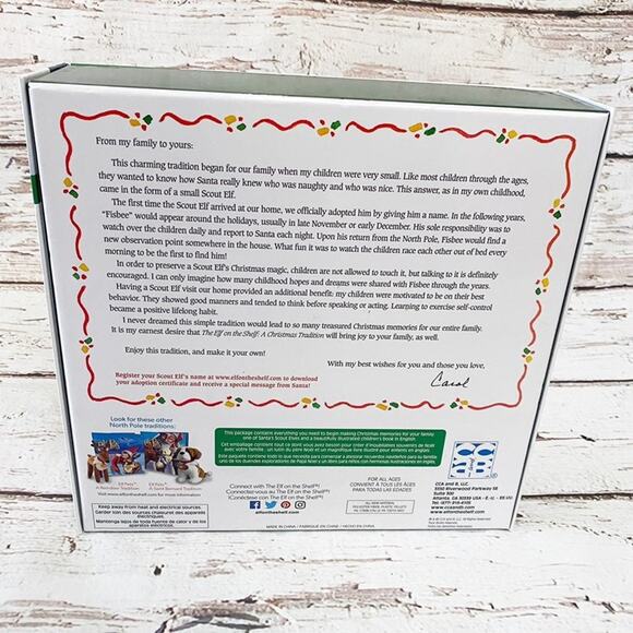 ELF ON THE SHELF Original Doll with Blue Eyes and Story Book - Picture 6 of 6